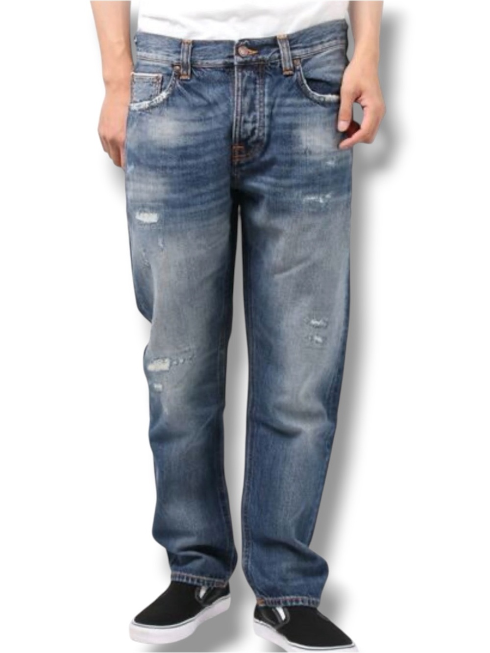 Nudie Jeans Steady Eddie II Selvedge Denim Size  31 X 30
